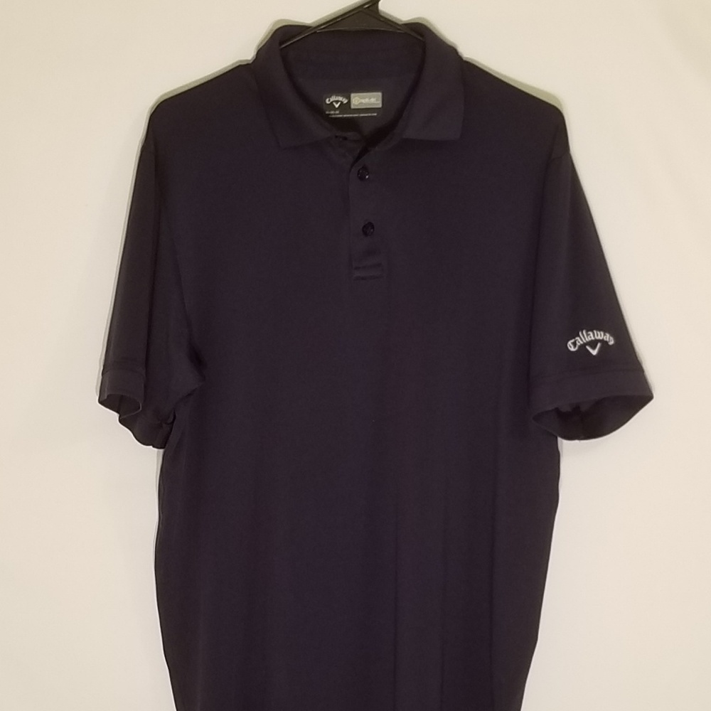 Callaway Medium Short Sleeve Golf Shirt Navy